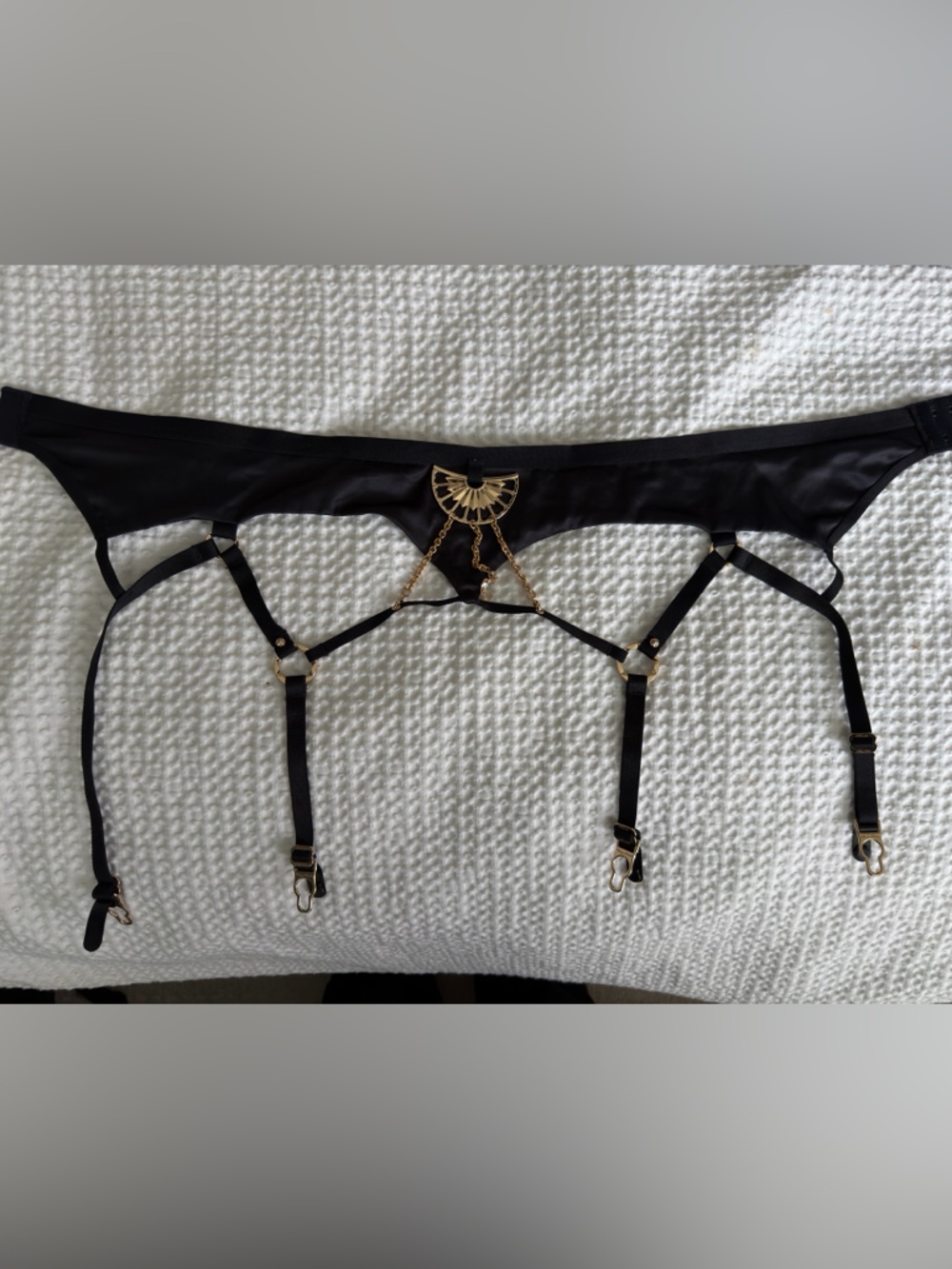 NWOT honey Birdette Adele suspender - Picture 3 of 3